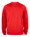 Heren Sweater Clique Basic Rood